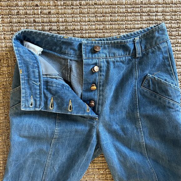 Vintage Vivienne Westwood Anglomania Sabre Button Jeans – Late 1990s/Early 2000s - Picture 5 of 10